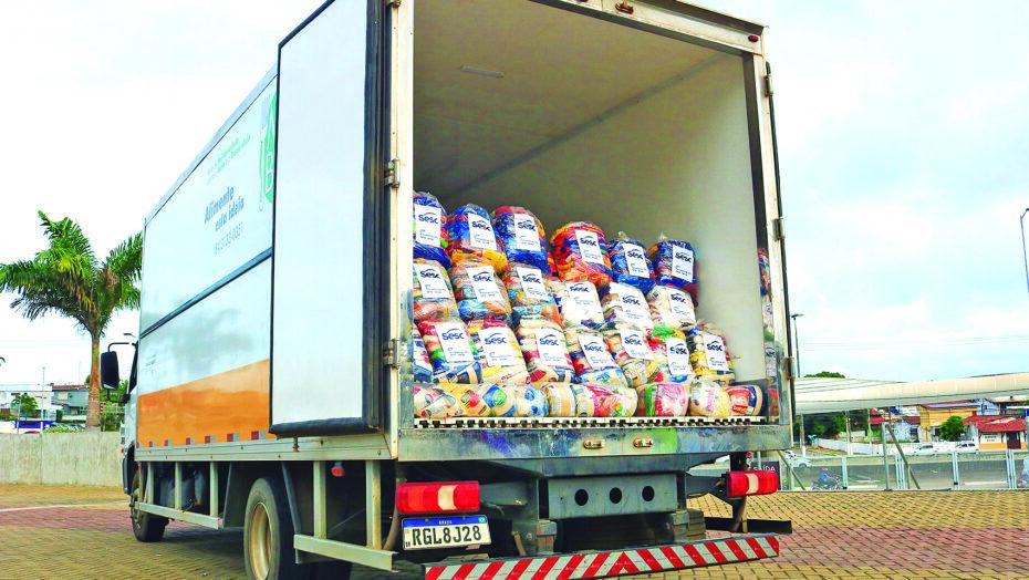 Sesc Mesa Brasil receberá doação de alimentos e brinquedos durante o Brilha Natal Fecomércio