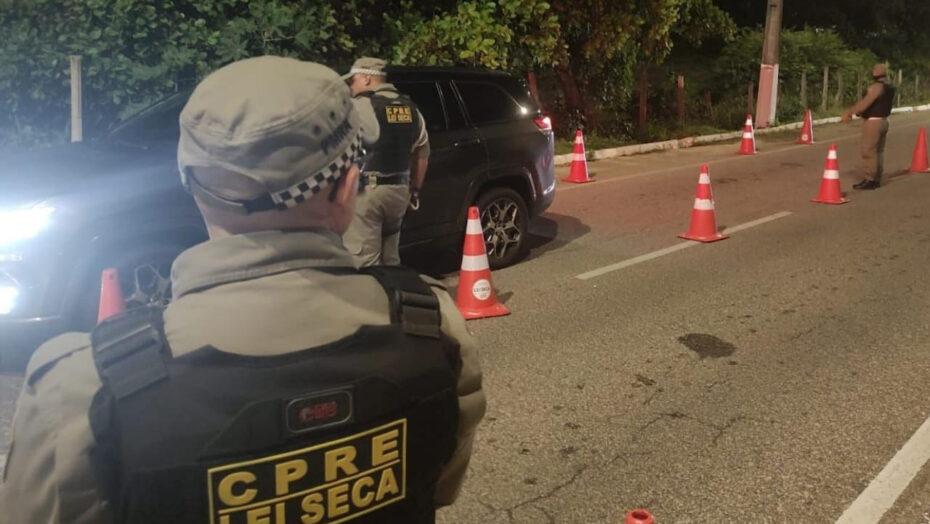 52 motoristas embriagados já foram presos pela Lei Seca nos primeiros dias de 2024