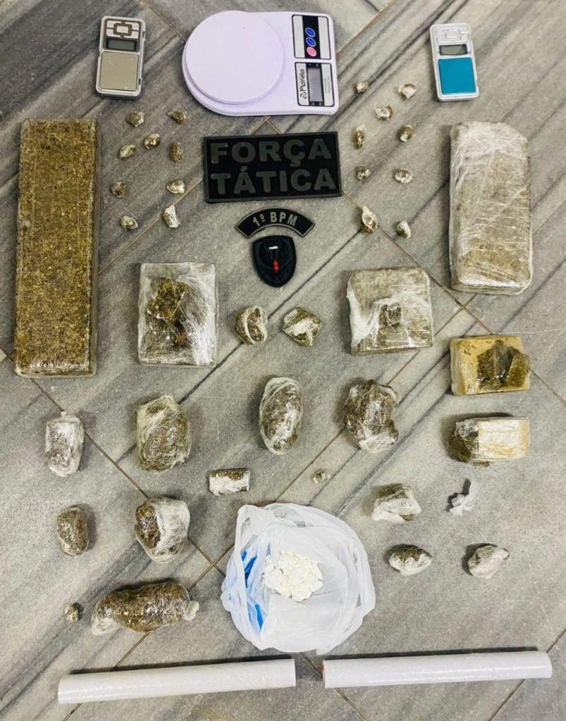 Polícia apreende 4kg de maconha na comunidade da Guarita, em Natal