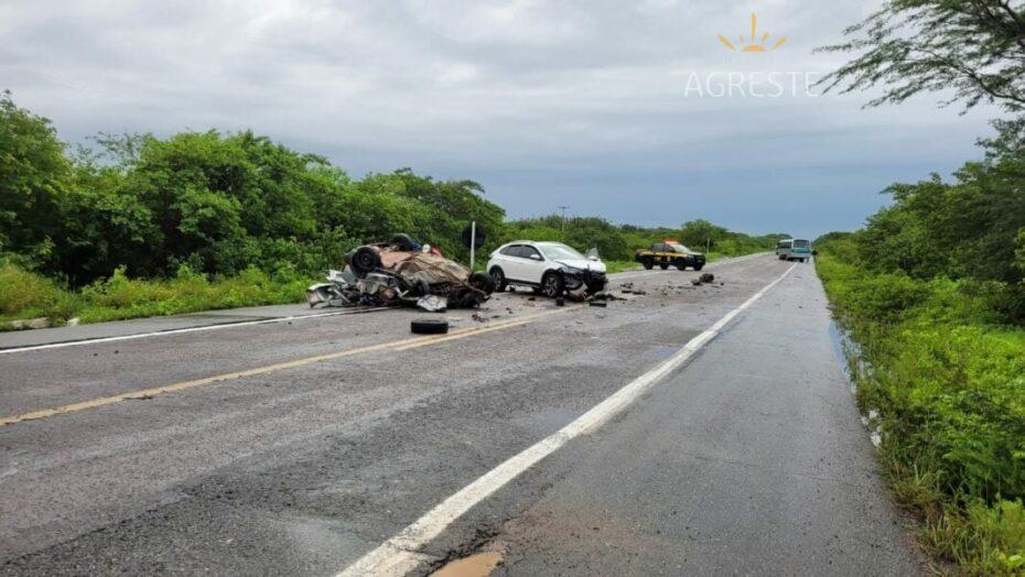 Acidente na BR-226 resulta em duas mortes e um ferido grave