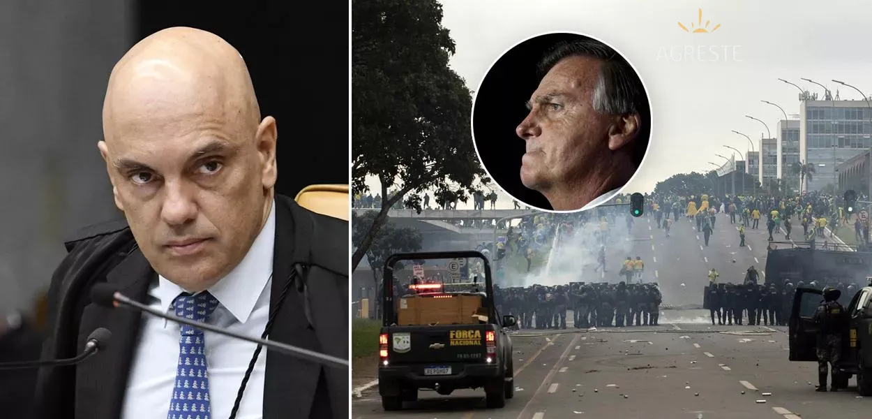 Acuado, Bolsonaro recorre para que plenário do STF julgue impedimento de Moraes em inquéritos sobre trama golpista