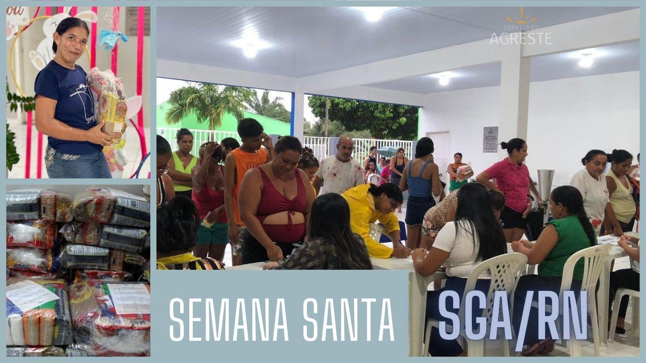 Alimento na Mesa das Famílias Georginenses e Carnaubenses: Gestão Municipal Distribui Cestas Básicas em Alusão à Semana Santa