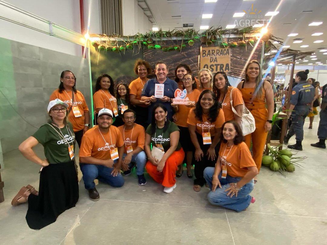 CONQUISTA: SENADOR GEORGINO AVELINO TEVE O 2º MELHOR ESTANDE NA FEMPTUR 2024
