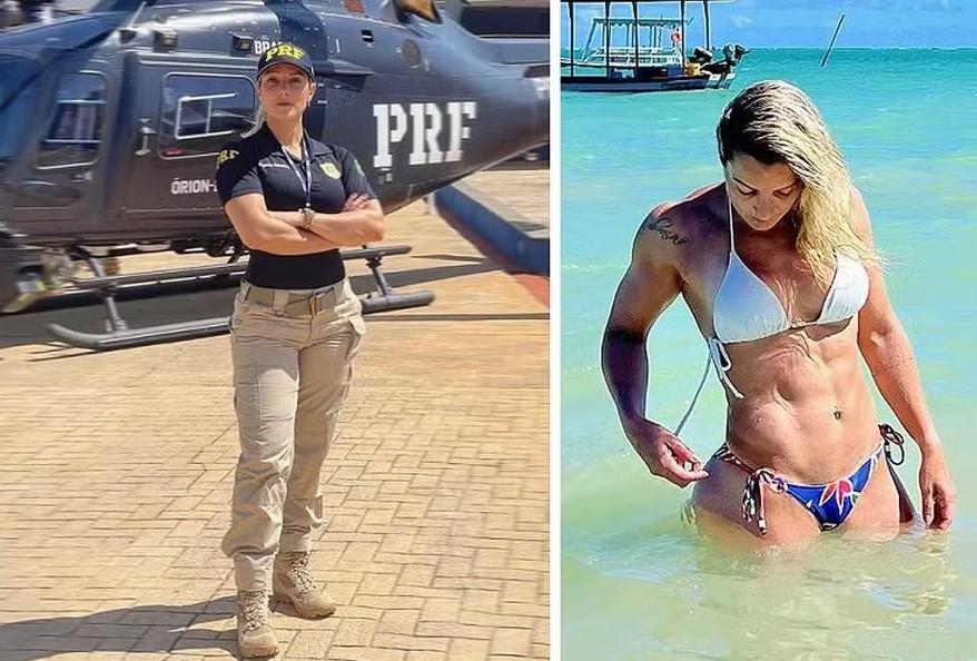 Ex-loira do Tchan fica fora do reencontro do grupo por ser policial rodoviária: 'Dedicação exclusiva'