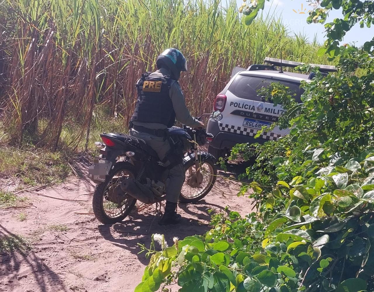 BATALHÃO RODOVIÁRIO/CPRE RECUPERA MOTOCICLETA COM QUEIXA DE ROUBO EM NÍSIA FLORESTA
