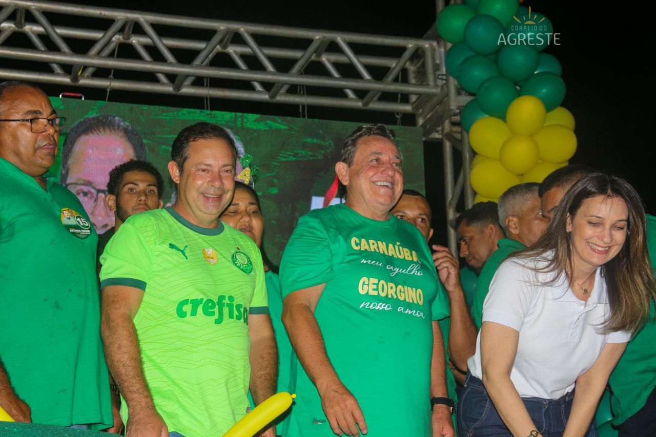 PREFEITO FREIRE E JORGE MOTA REALIZAM O MAIOR ARRASTÃO DA HISTÓRIA DE SENADOR GEORGINO AVELINO