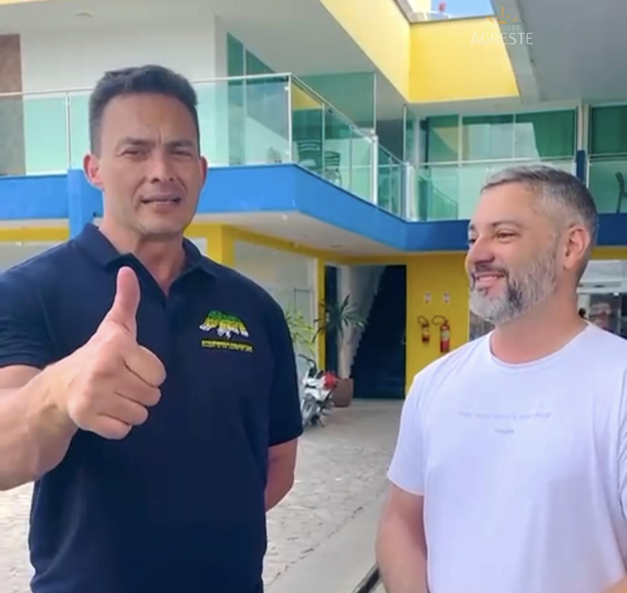 SENADOR STYVENSON REAFIRMA APOIO À REELEIÇÃO DE AUGUSTO EM TANGARÁ