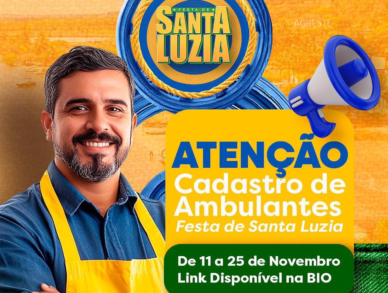 Prefeitura de Georgino inicia Cadastro de Ambulantes para a Festa de Santa Luzia!