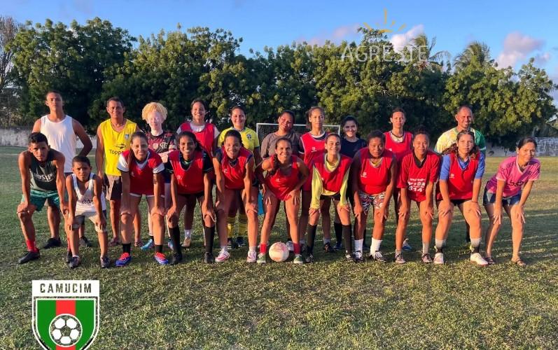 Time feminino do Camucim representará Arez em competição nacional no Rio de Janeiro