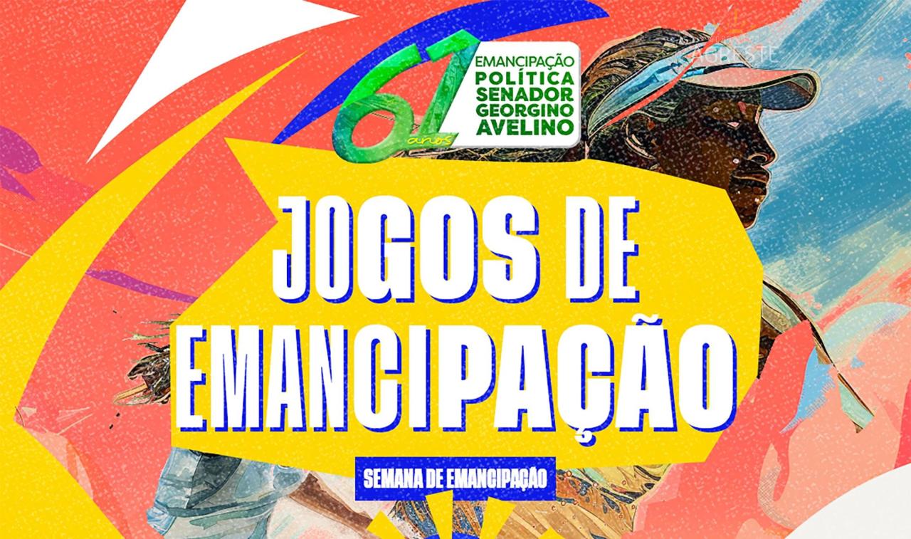 Jogos de Emancipação: Inscrições Abertas para Evento em Senador Georgino Avelino