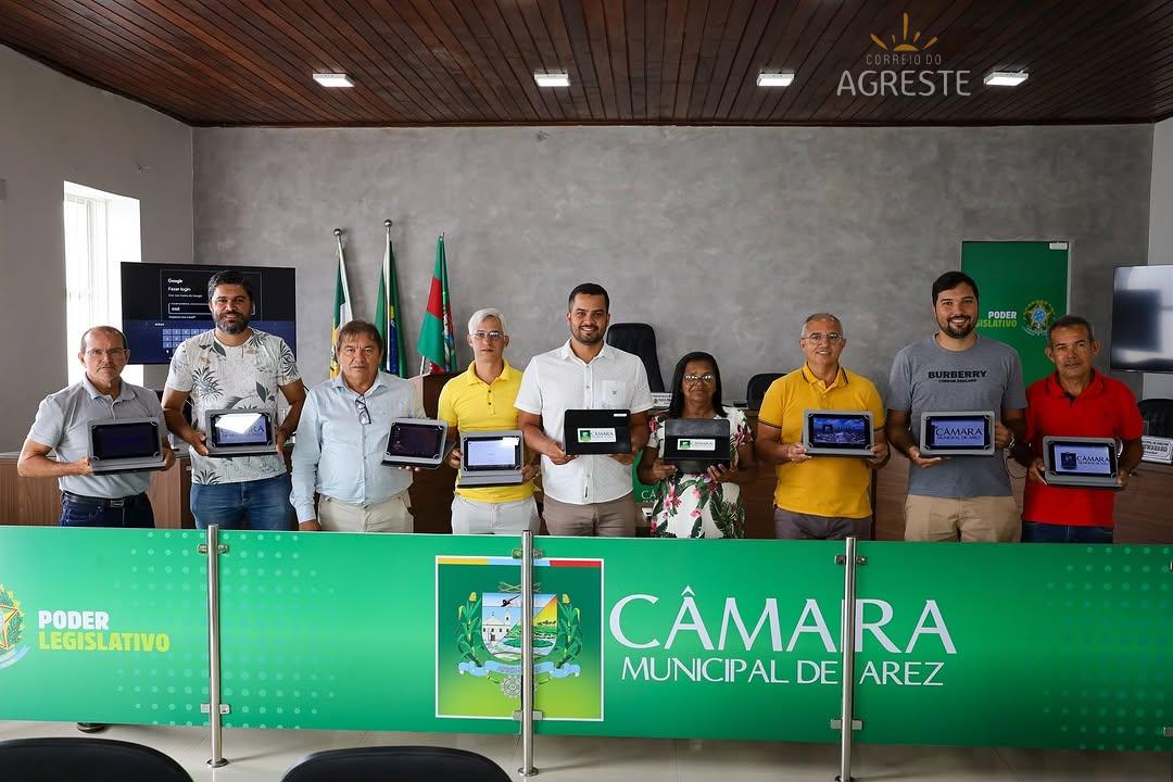 Câmara Municipal de Arez Moderniza Processo Legislativo com Sistema de Votação Eletrônica