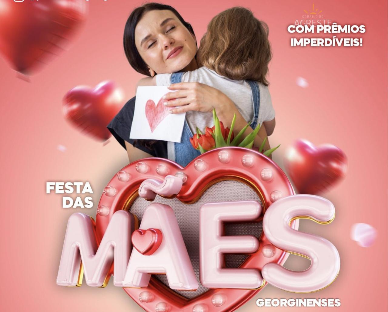 Prefeitura de Senador Georgino Avelino realiza grande homenagem às mães neste sábado (10)