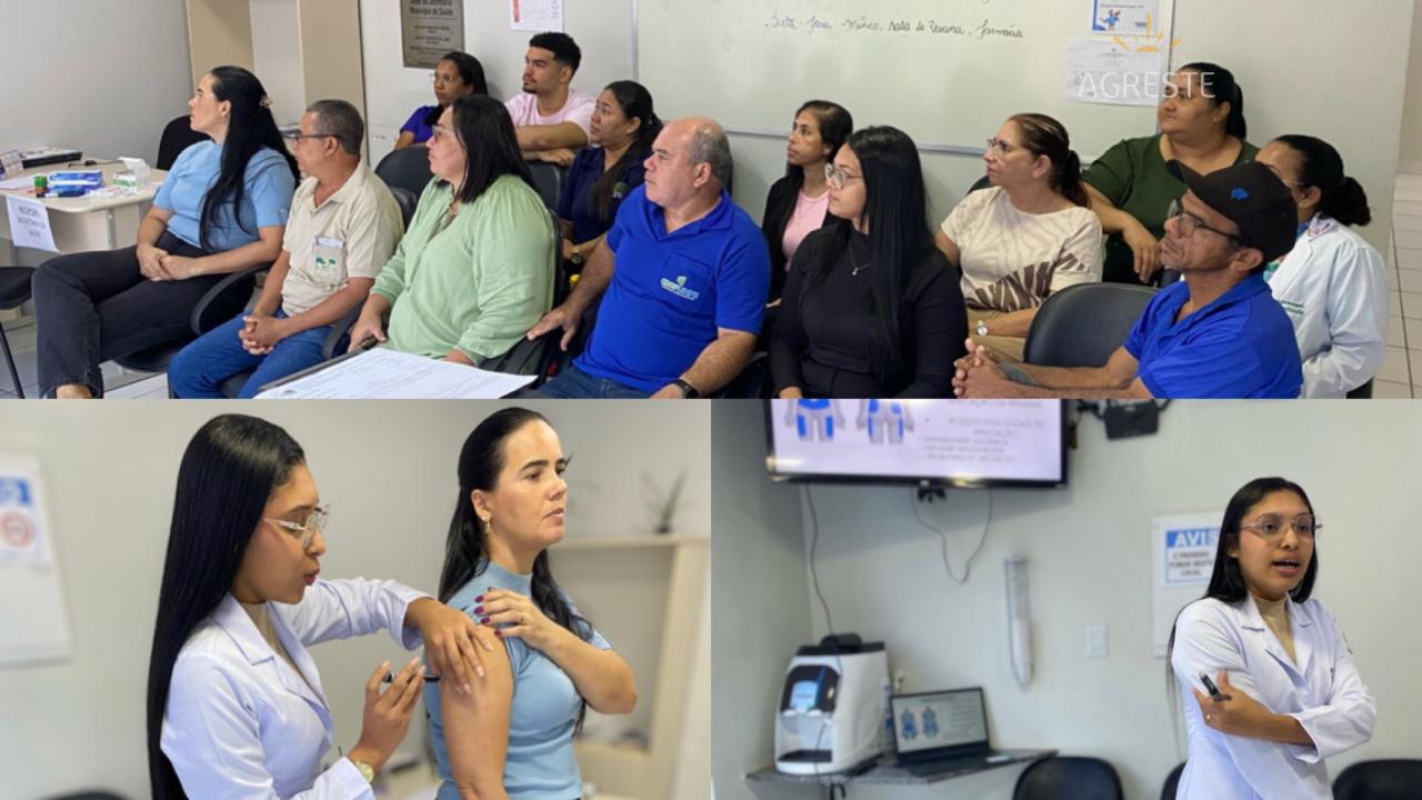 Prefeitura de Senador Georgino Avelino promove capacitação sobre insulinoterapia com foco em inovação e sustentabilidade