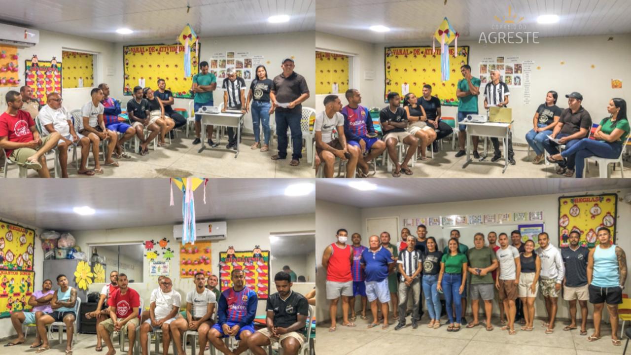 Prefeitura realiza reunião preparatória com equipes para o Campeonato Municipal de Futebol 2025