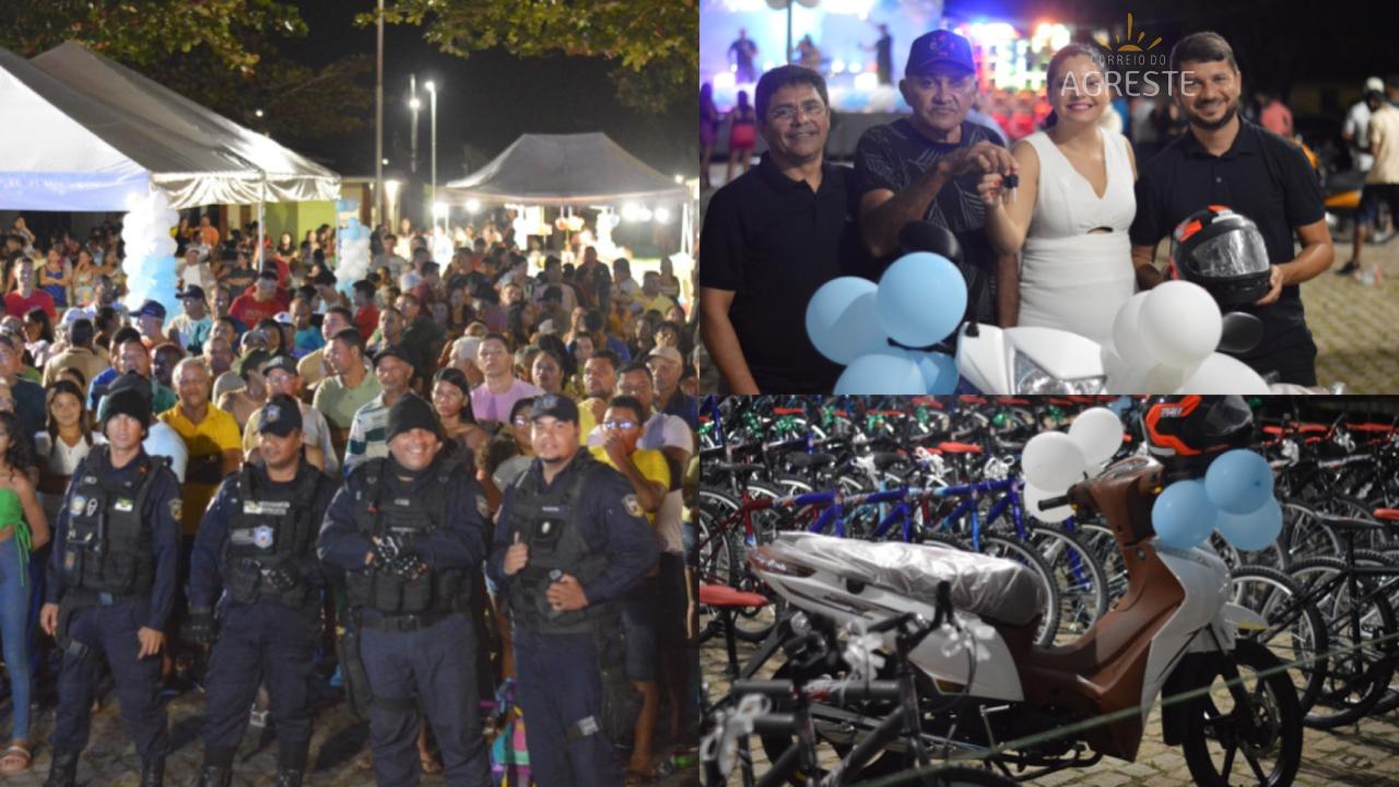 PREFEITA THUANNE REALIZA GRANDE FESTA DE DIA DOS PAIS EM VILA FLOR