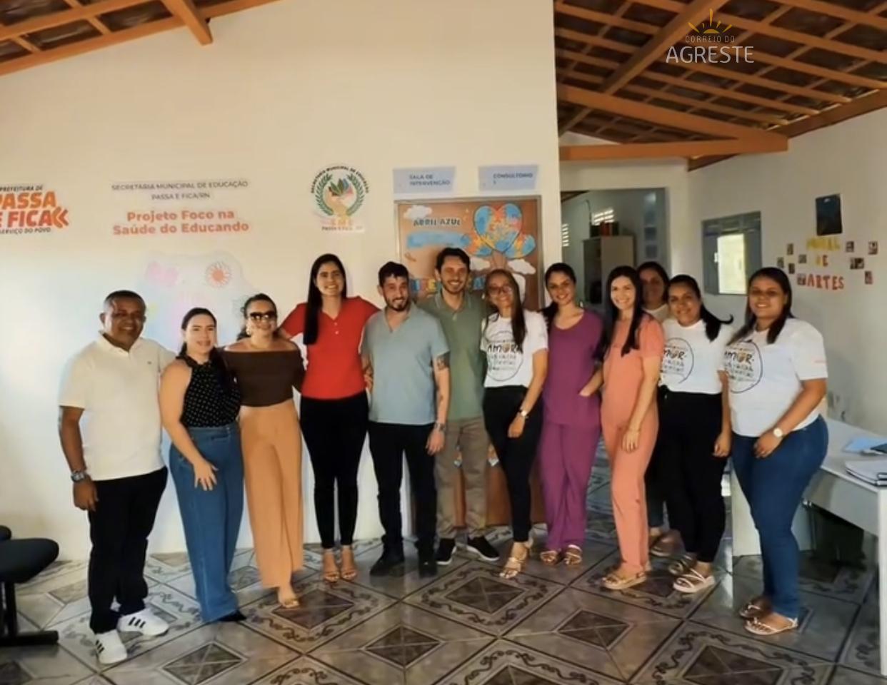 Prefeito Flaviano Lisboa recebe gestores de outros municípios no Centro de Apoio às Crianças Atípicas de Passa e Fica, referência no RN