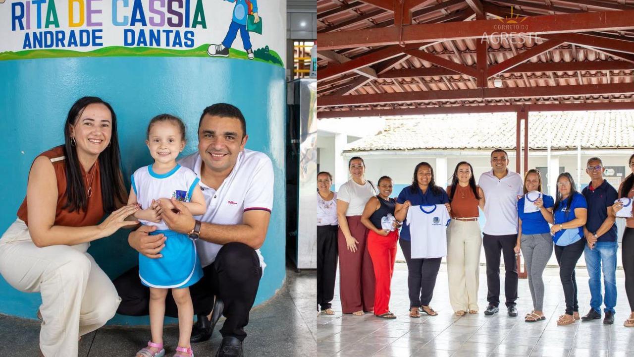 PREFEITO RAFAEL MATIAS REALIZA ENTREGA DE FARDAMENTO ESCOLAR EM SÃO BENTO DO TRAIRÍ
