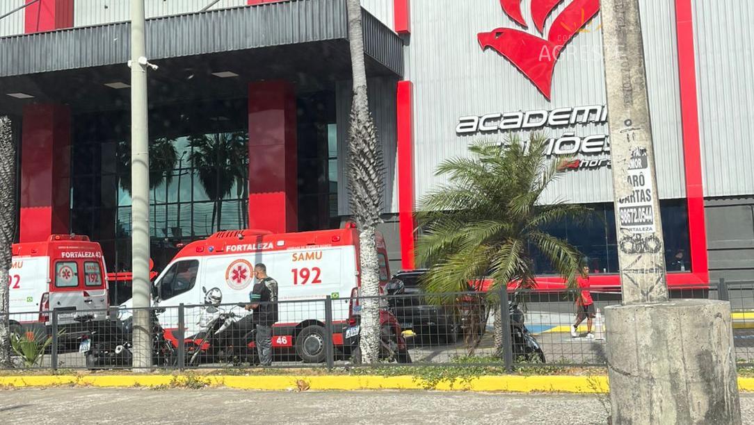 Homem sofre mal súbito e morre em academia na Washington Soares, em Fortaleza