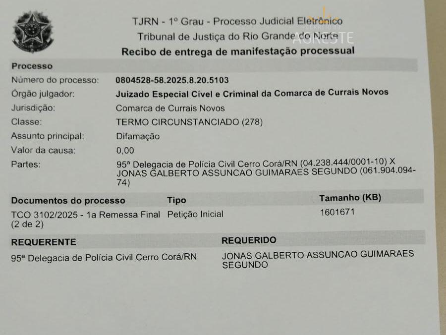 Polícia Civil conclui investigação e aponta responsável por perfil falso em Bodó