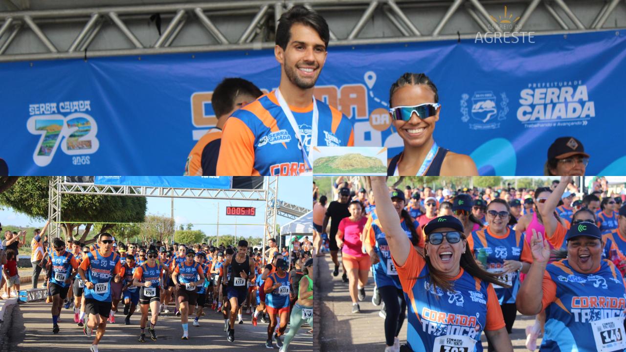 Corrida da Tapioca abre celebrações pelos 72 anos de Serra Caiada