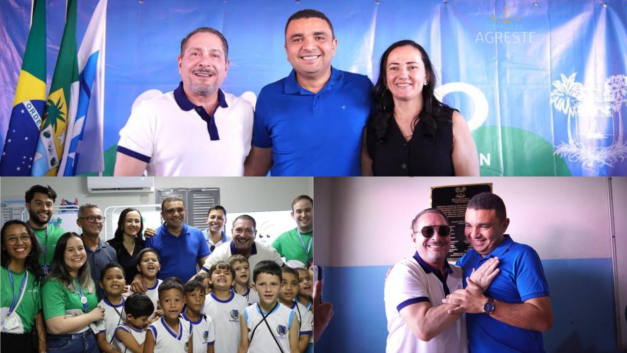 Prefeito Rafael Matias e deputado Ezequiel Ferreira celebram sucesso do Em Ação em São Bento do Trairi