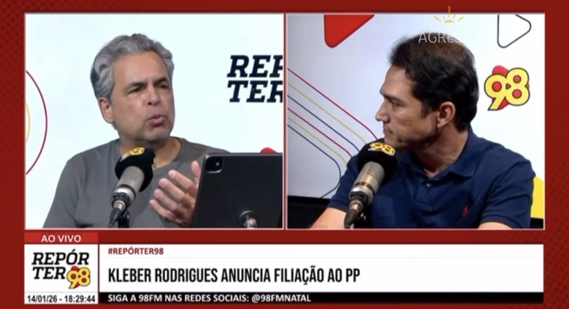 Kleber Rodrigues anuncia retorno ao PP e declara apoio à pré-candidatura de Allyson Bezerra ao governo do Estado