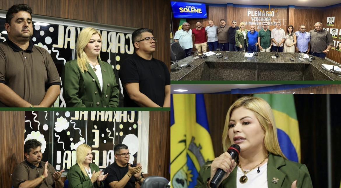 PREFEITA JANAÍNA DE SALIN APRESENTA BALANÇO DE 2025 NA ABERTURA DOS TRABALHOS LEGISLATIVOS EM LAGOA DE PEDRAS