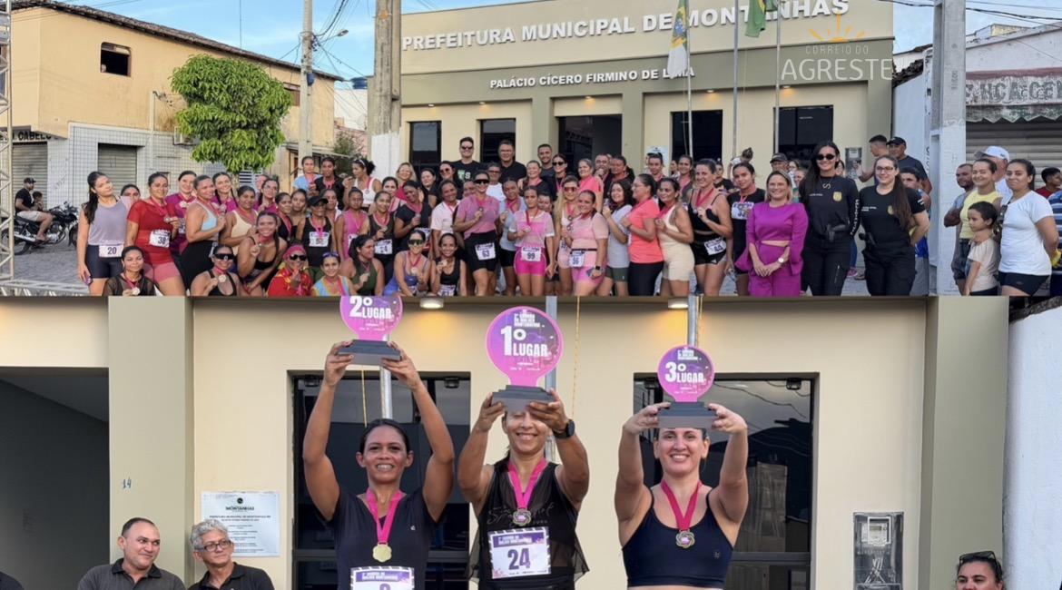 Montanhas celebra força e união feminina na 2ª Corrida da Mulher Montanhense