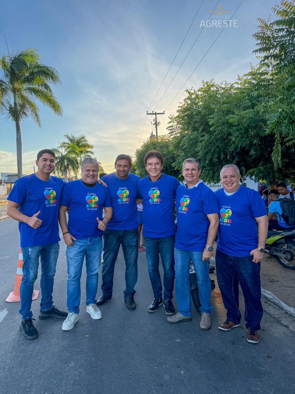 Deputado Robinson Faria participa da 1ª Caminhada pelo Autismo em Poço Branco e anuncia emenda para a AMECA