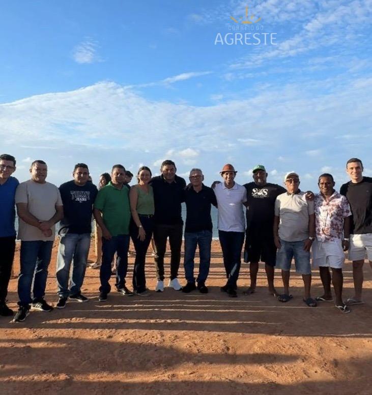 Allyson Bezerra recebe apoio do grupo de oposição em Tibau do Sul, ampliando sua base no Agreste do RN