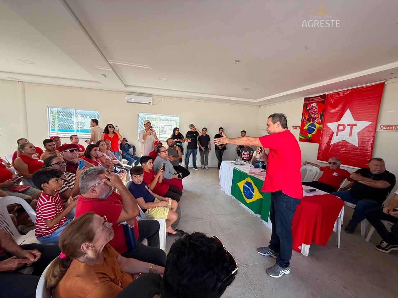 Cadu de Lula mostra força no Alto Oeste e recebe apoio de grupos da região em evento em Marcelino Vieira