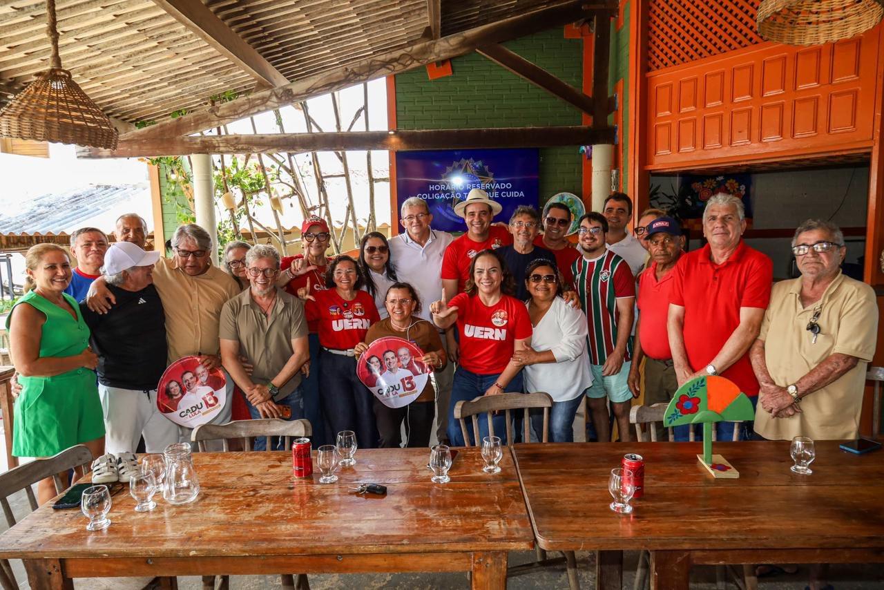 Três ex-prefeitos de Tibau declaram apoio e Cadu de Lula ganha ainda mais força