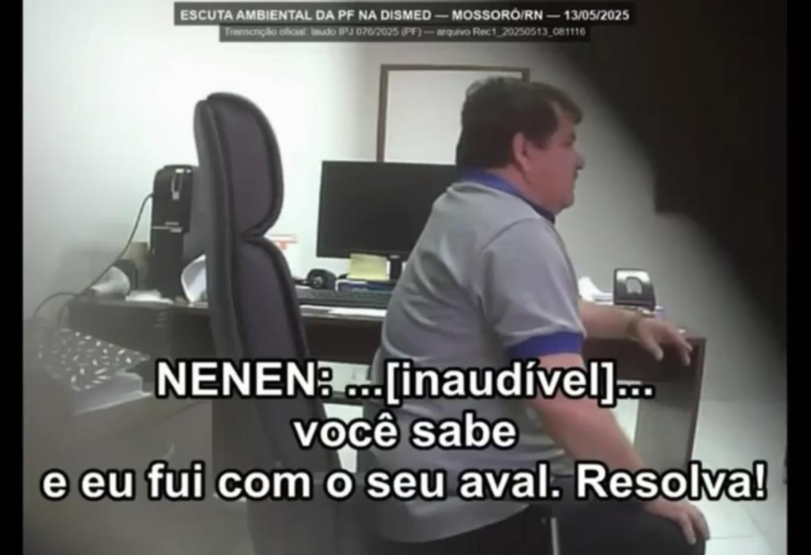 BOMBA: vaza vídeo que a Polícia Federal gravou dentro da Dismed: 