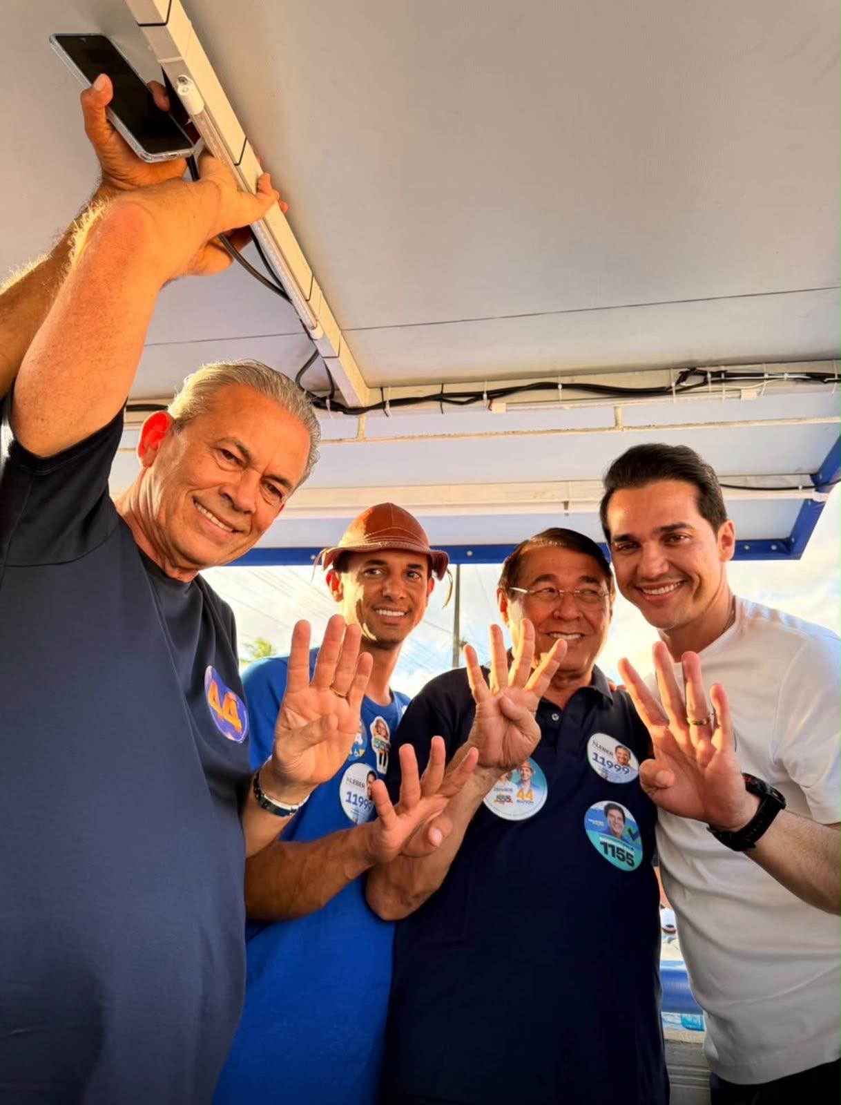 Caravana do Azulão reúne Allyson e Kleber e movimenta São José de Mipibu e Parnamirim