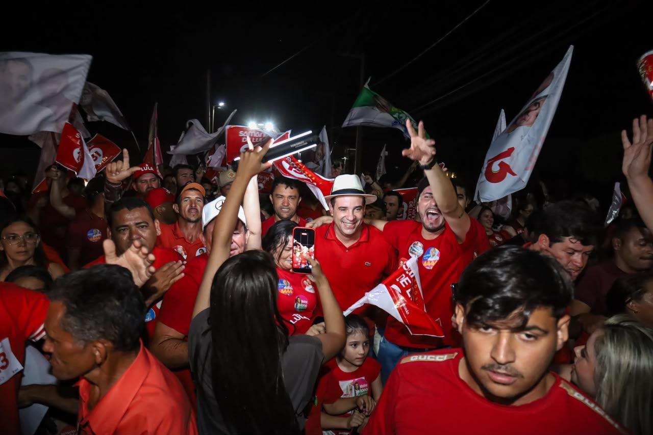 Com Cadu de Lula nos braços do povo, Caravana do Time que Cuida ganha força no Alto Oeste