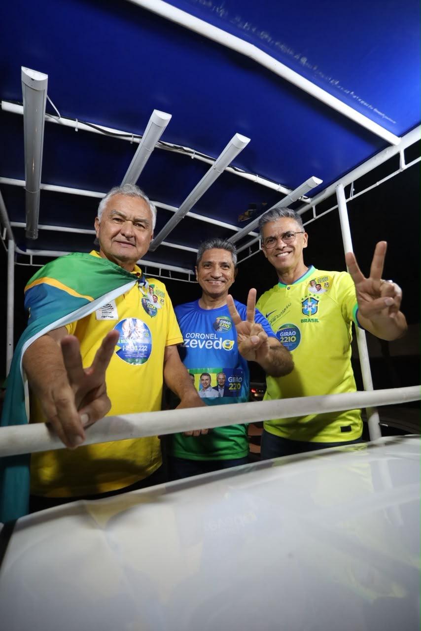 General Girão realiza duas grandes carreatas com ampla mobilização em Parnamirim
