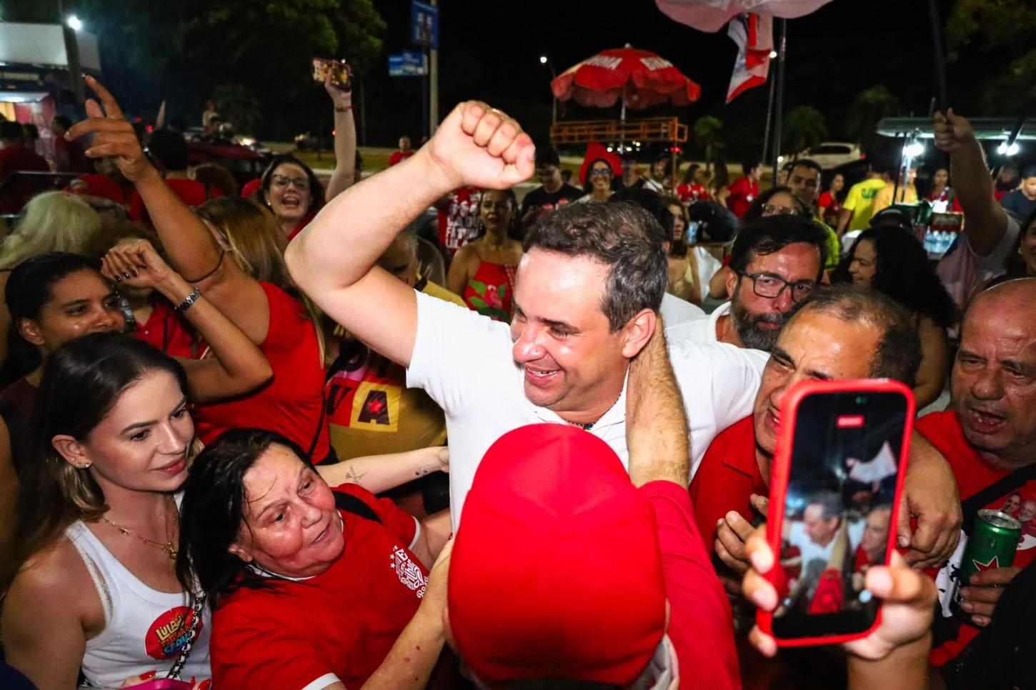 Cadu de Lula celebra ida ao segundo turno e convoca militância para a vitória no Rio Grande do Norte