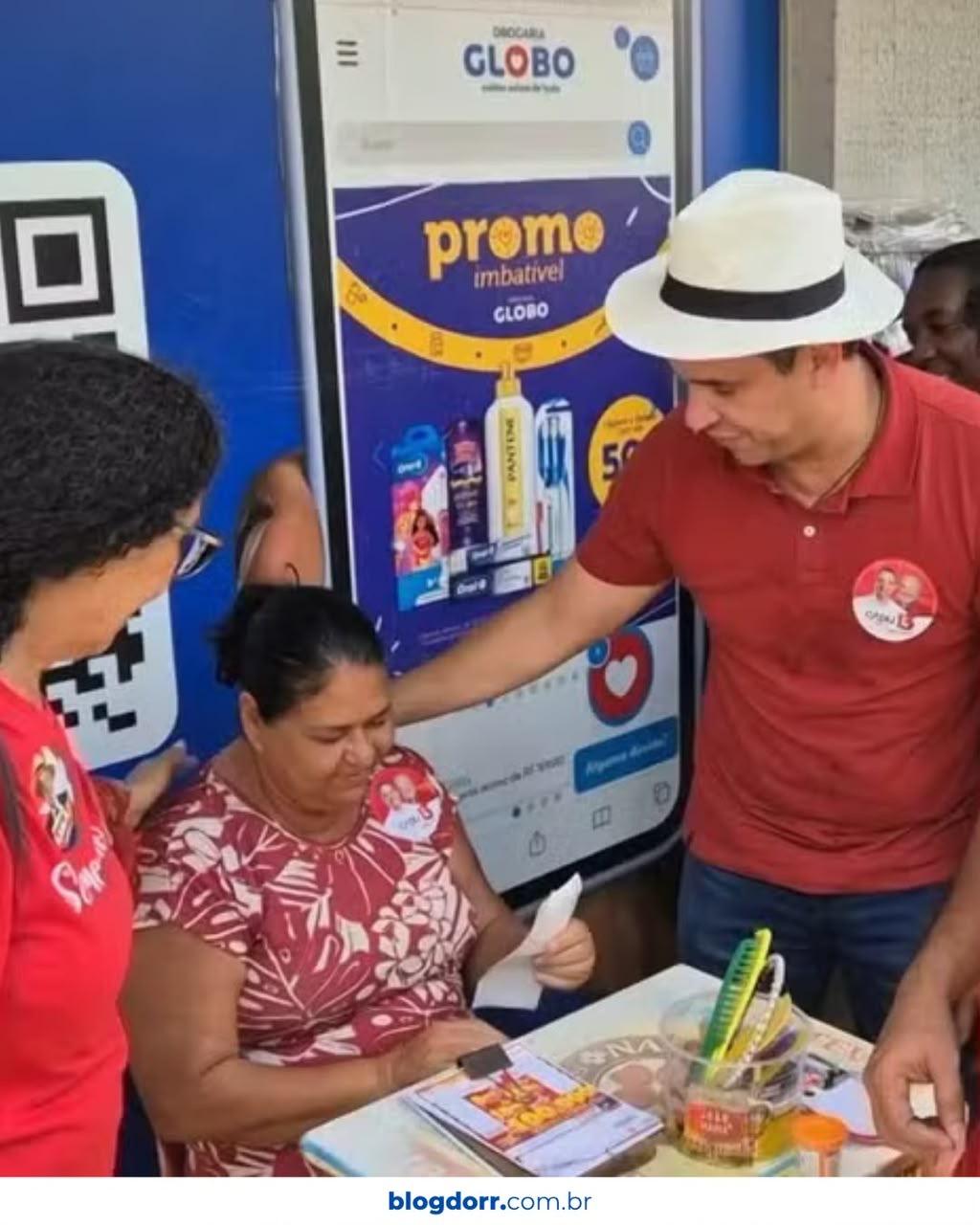 CADU DE LULA FAZ CAMINHADA EM PARNAMIRIM E PROMETE OBRAS VIÁRIAS E CONCLUSÃO DE HOSPITAL METROPOLITANO