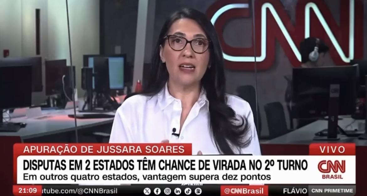 CNN acaba de projetar virada no Rio Grande do Norte, com Cadu de Lula sendo eleito Governador no próximo domingo