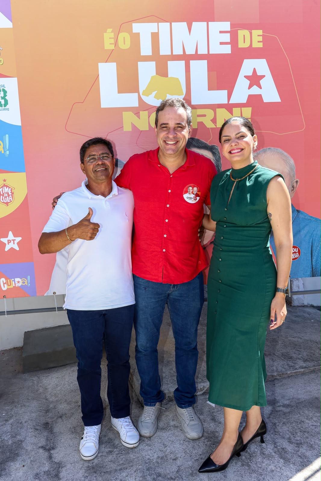 Prefeita Thuanne Souza, de Vila Flor, é mais uma líder do Agreste a declarar apoio a Cadu de Lula