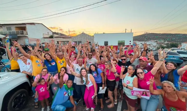 Caravana 2233: Nina Souza percorre 11 municípios e reforça compromisso com o desenvolvimento do interior