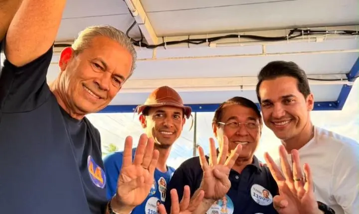 Caravana do Azulão reúne Allyson e Kleber e movimenta São José de Mipibu e Parnamirim