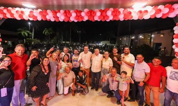 Com apoio de prefeito, vice, 10 vereadores e lideranças de 12 cidades, Cadu de Lula demonstra grande força em São José de Mipibu