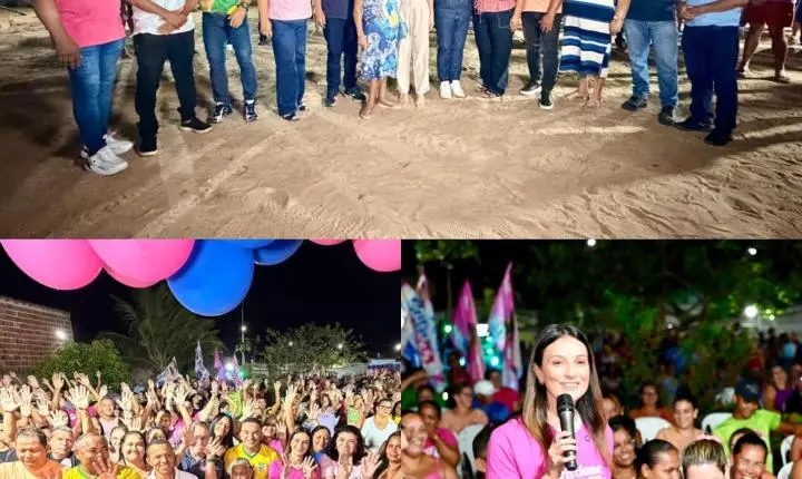 Cristiane Dantas reúne apoiadores e lideranças em grande encontro em Senador Georgino Avelino
