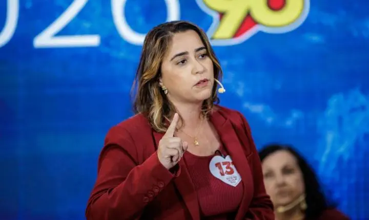 DEBATE 98 FM: Samanda enfrenta candidato da extrema direita e chama grupo de “turma da contradição e do atraso” e defende legado de Fátima