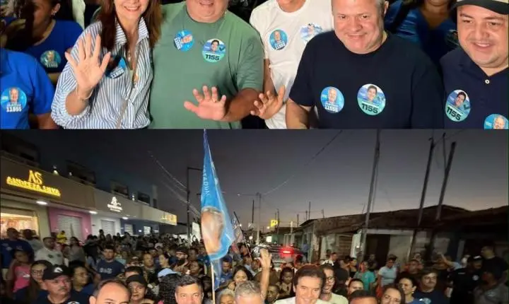 Júlio César percorre municípios do Seridó e Trairi e encerra fim de semana com arrastão na praia de Muriú