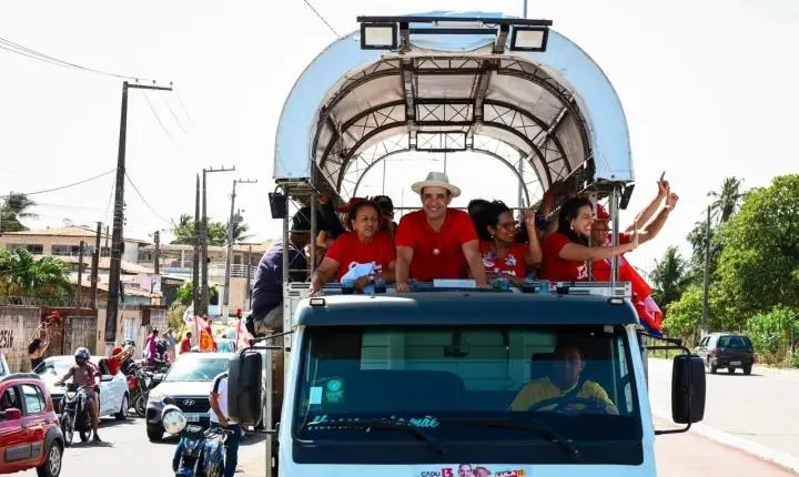 Maratona: após intensa agenda no Oeste,Cadu de Lula comanda grande carreata na Zona Norte de Natal