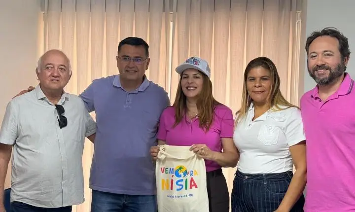 Nina Souza amplia apoio político no RN com adesão de prefeitos e lideranças