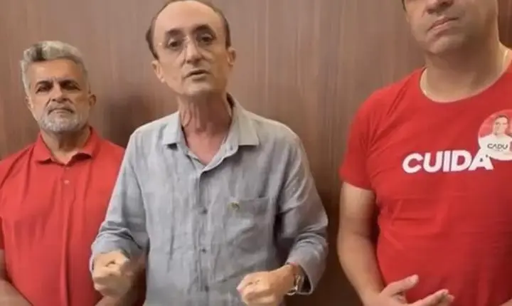 Prefeito Souza, de Areia Branca, rompe com Allyson e declara apoio a Cadu de Lula