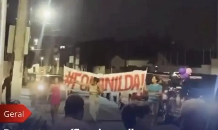 PROTESTO PACíFICO DE MULHERES TERMINA EM AGRESSÃO DURANTE ATO POLÍTICO DE ALLYSON BEZERRA E ZENAIDE EM PARNAMIRIM